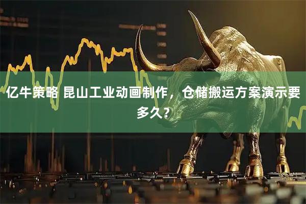 亿牛策略 昆山工业动画制作，仓储搬运方案演示要多久？